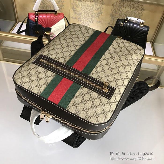 GUCCI古馳 新款男包 專櫃品質 478324 進口牛皮 原廠五金 男士雙肩背包  ydgq3216